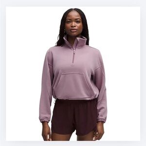 LULULEMON Scuba Oversized Funnel Neck – Rose Pink (Size 6)